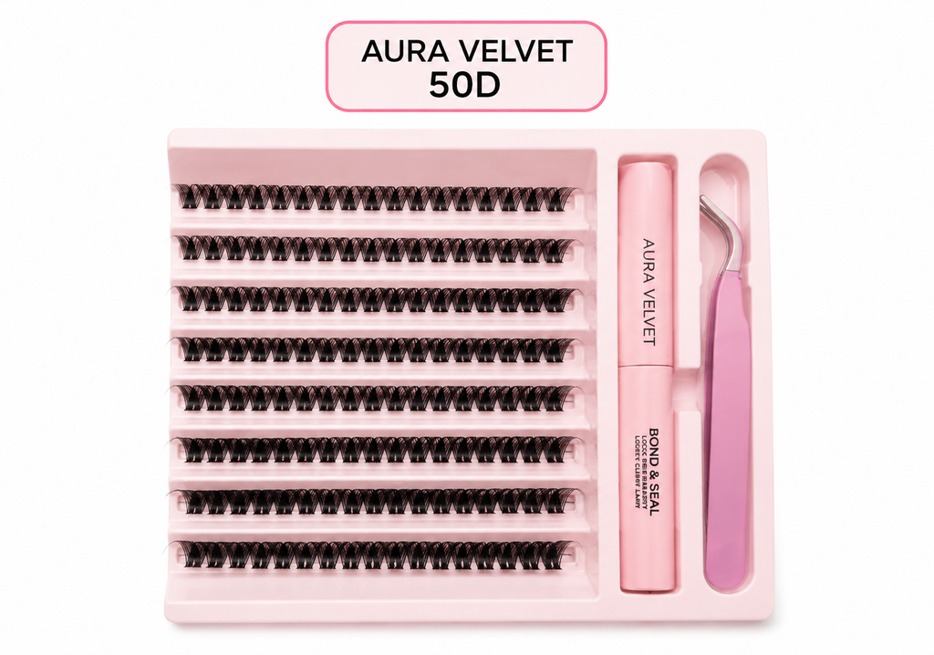 Aura Velvet DIY Cluster Lash Kit – 200PCS