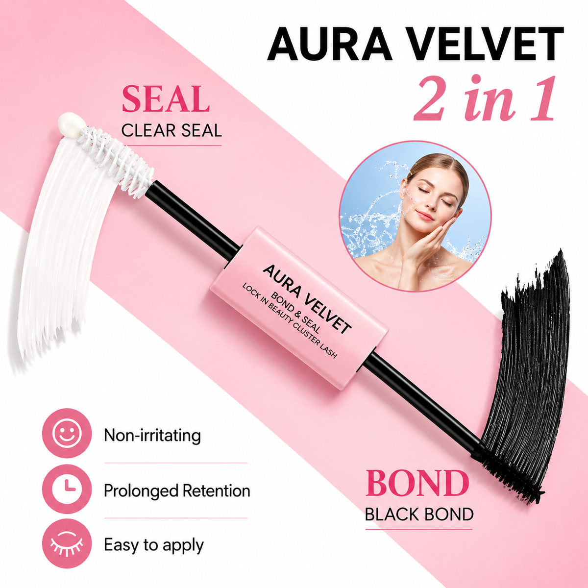 Aura Velvet DIY Cluster Lash Kit – 200PCS